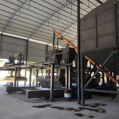 Dây chuyền sản xuất khối thạch cao nhẹ thân thiện với môi trường-